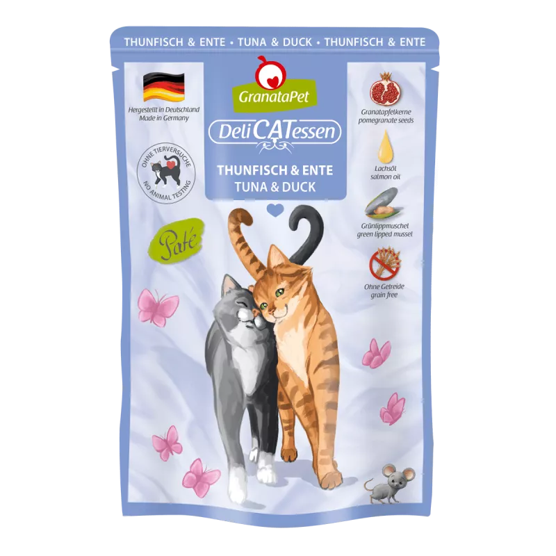 Delicatessen Pouch Thunfisch & Ente 85 g